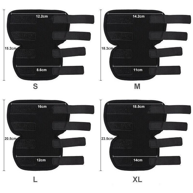 S/M/L/Xl Pet Dog Knee Support Brace Leg Hock Front Back Protector Compression - L