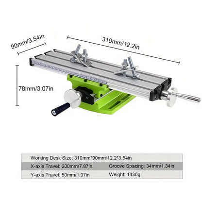 Multi Functional Micro Worktable Machine Tool Table Precision DIY Craft Repair