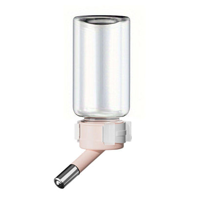 Pet Water Bottle for Hamster Guinea Pig Rabbit Vacuum Drinking Feeder Kettle - 120ml-White