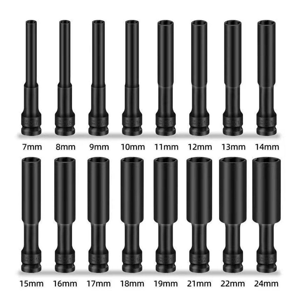 Hexagonal Socket Adapter Set for Electric Impact Wrench Power Drill Socket Tool - 22mm
