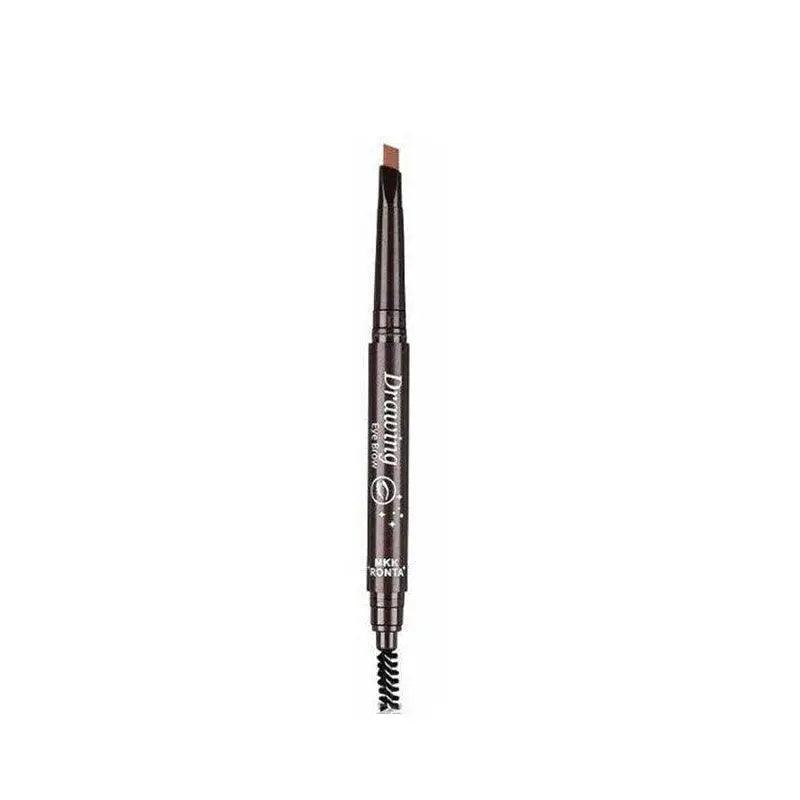 Waterproof Eyebrow Pencil Eye Brow Eyeliner Pen With Brush Makeup Cosmetic Tool - Brown