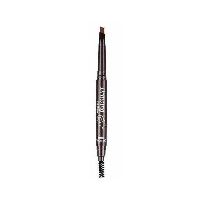 Waterproof Eyebrow Pencil Eye Brow Eyeliner Pen With Brush Makeup Cosmetic Tool - Light Coffee