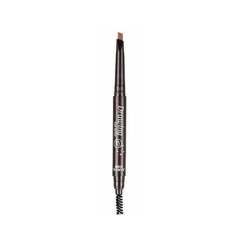 Waterproof Eyebrow Pencil Eye Brow Eyeliner Pen With Brush Makeup Cosmetic Tool - Light Coffee