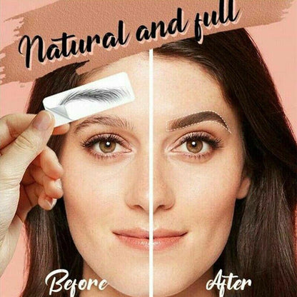 3D Waterproof Eyebrow Tattoo Sticker Hair-Like Natural Brows for Sparse Eyebrows - E14