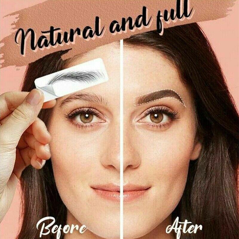 3D Waterproof Eyebrow Tattoo Sticker Hair-Like Natural Brows for Sparse Eyebrows - E16