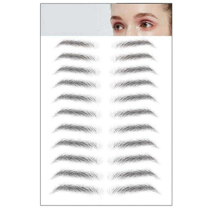 3D Waterproof Eyebrow Tattoo Sticker Hair-Like Natural Brows for Sparse Eyebrows - JY13