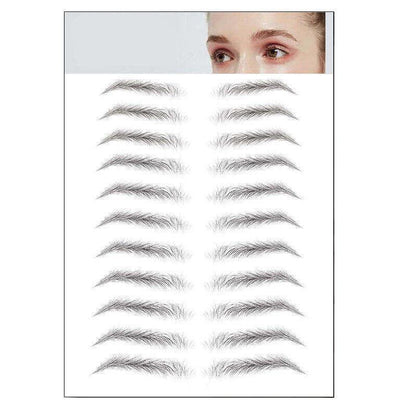 3D Waterproof Eyebrow Tattoo Sticker Hair-Like Natural Brows for Sparse Eyebrows - JY16