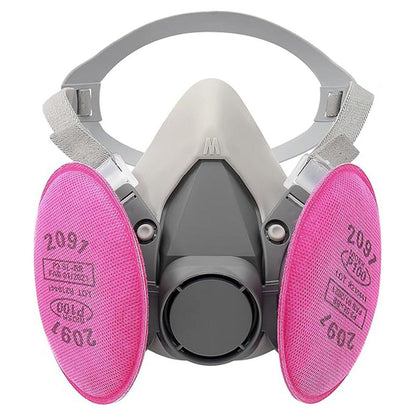 Protective Half Mask for Painting Pesticide Dustproof Decoration Safety Gear