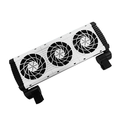 Mini Aquarium Cooling Fan for Fish Shrimp Tanks Quiet Temperature Control - Four head