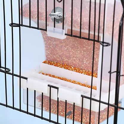 1 pc Automatic Bird Feeder Bird Feeder Cage Accessories Automatic Feed Cage - 850g
