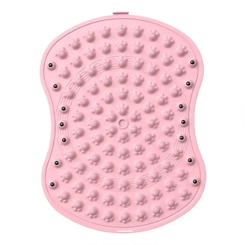 Soft Silicone Foot Massage Mat for Daily Comfort and Pressure Relief - Blue
