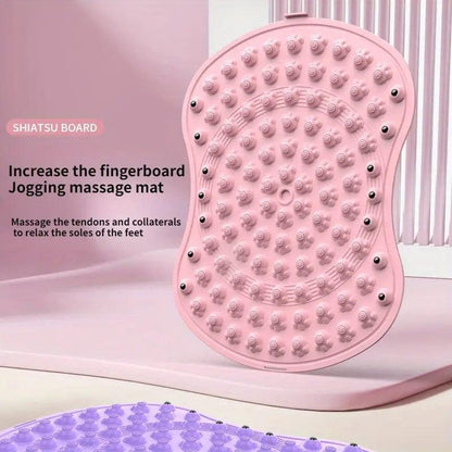Soft Silicone Foot Massage Mat for Daily Comfort and Pressure Relief - Pink