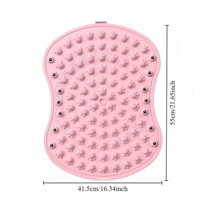Soft Silicone Foot Massage Mat for Daily Comfort and Pressure Relief - Purple