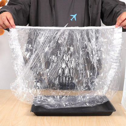 50Pcs Rabbit Cage Liners Disposable Plastic Mat Films Hamster Cage Cleaning Pad - M-50PCS