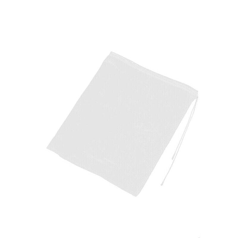 Micron Reusable Nylon Fine Mesh Food Strainer Filter Bag For Nut Milk Coffee - 20*30CM