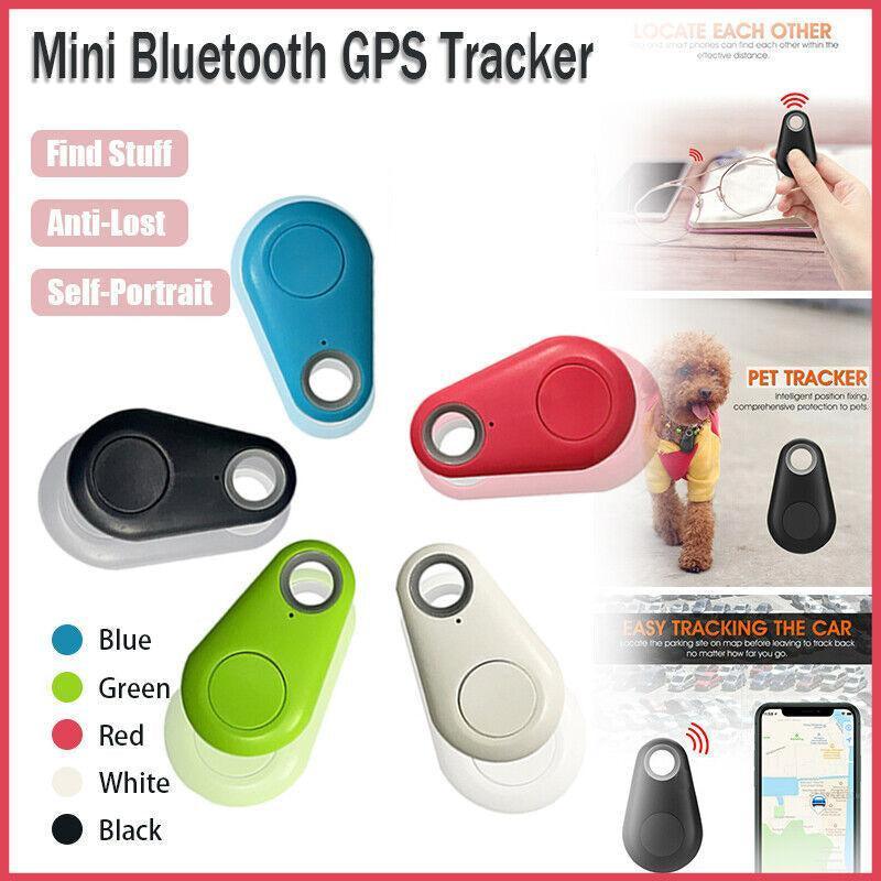 Smart Finder Locator Key Mini Bluetooth Tracker Dog Pet Tag Tracer - White