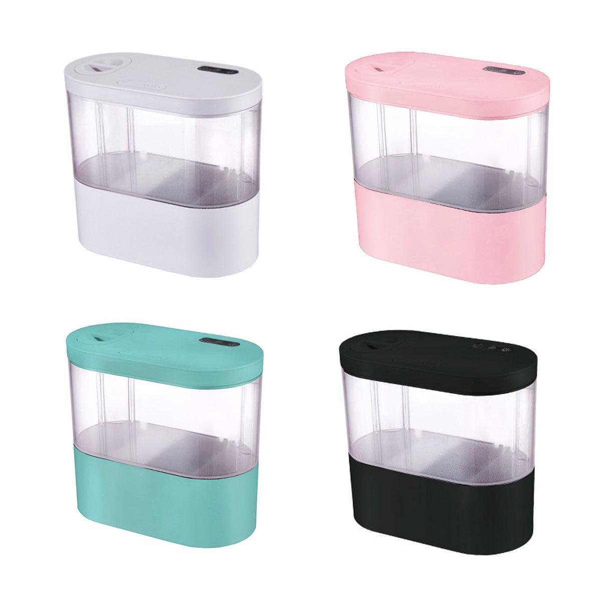 Mini Self-Circulating Desktop Fish Tank Eco-Friendly Creative Aquarium for Home - Blue