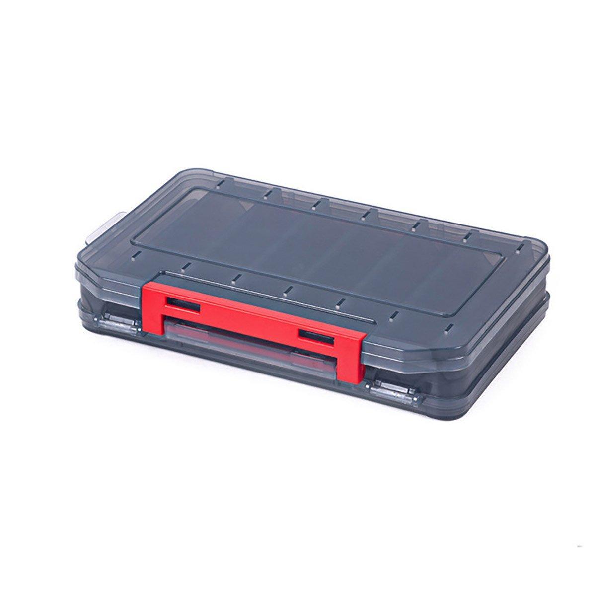 Multifunctional Fishing Bait Storage Box Accessories Gear Organizer Tool Box - Green-L
