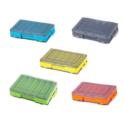 Multifunctional Fishing Bait Storage Box Accessories Gear Organizer Tool Box - Green-S