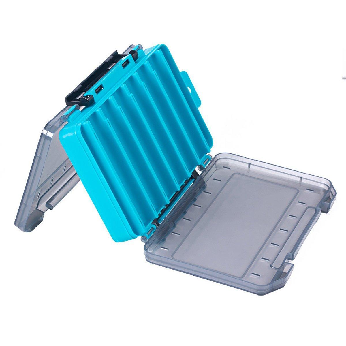 Multifunctional Fishing Bait Storage Box Accessories Gear Organizer Tool Box - Orange-L