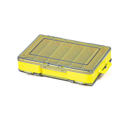 Multifunctional Fishing Bait Storage Box Accessories Gear Organizer Tool Box - Yellow-L