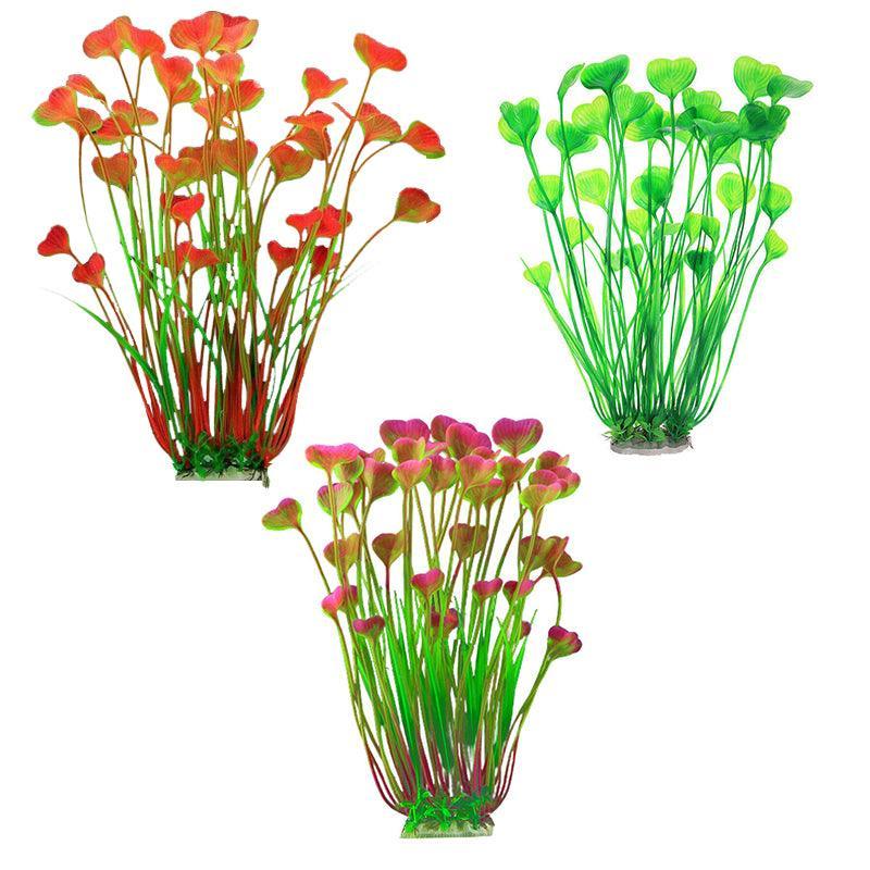 Aquarium 40Cm Artificial Simulation Water Plants Fish Tank Plant Grass Decor Au - Green
