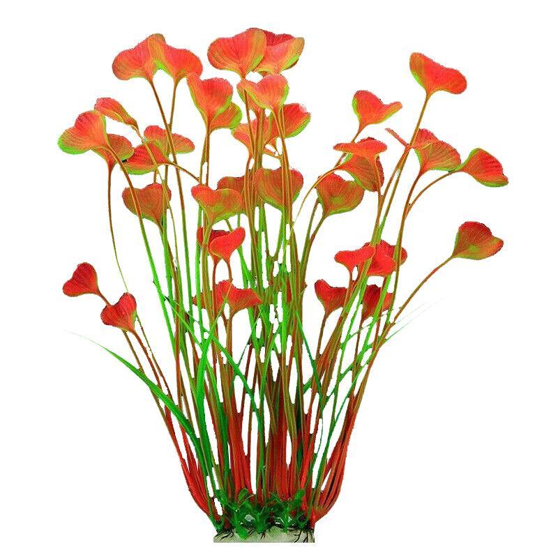 Aquarium 40Cm Artificial Simulation Water Plants Fish Tank Plant Grass Decor Au - Green