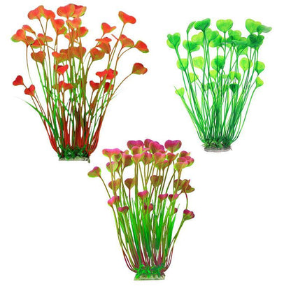 Aquarium 40Cm Artificial Simulation Water Plants Fish Tank Plant Grass Decor Au - Pink