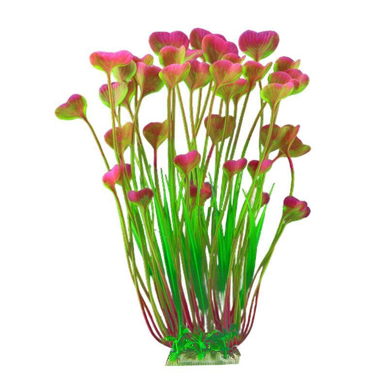 Aquarium 40Cm Artificial Simulation Water Plants Fish Tank Plant Grass Decor Au - Red