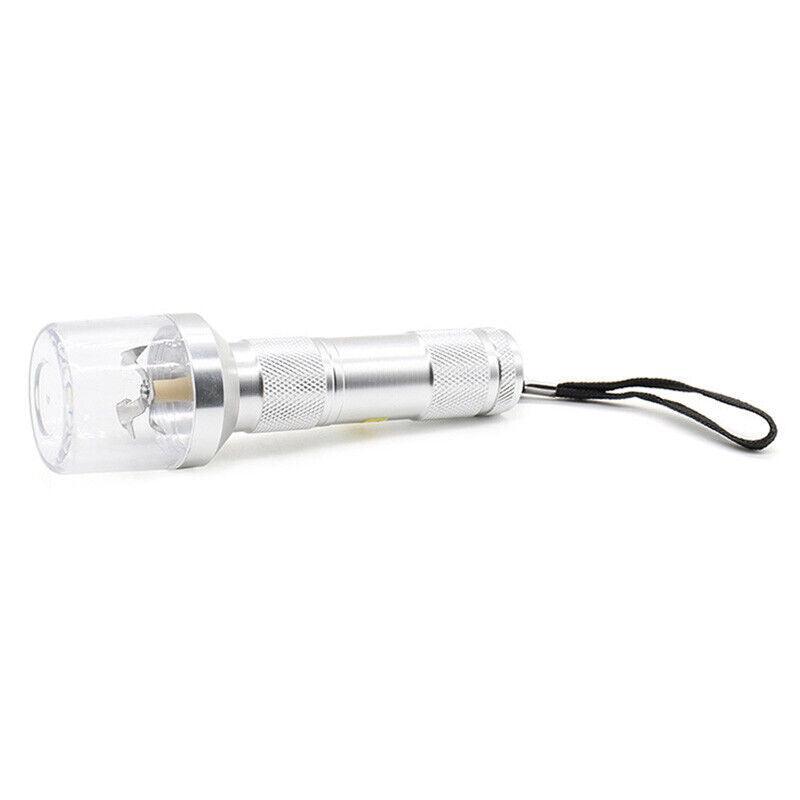 Electric Portable Pocket Metal Herb Weed Tobacco Grinder Spice Crusher Gift Au - Gold