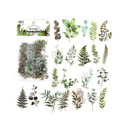 Scrapbooking Flower Stickers Pet Transparent Sticker - G