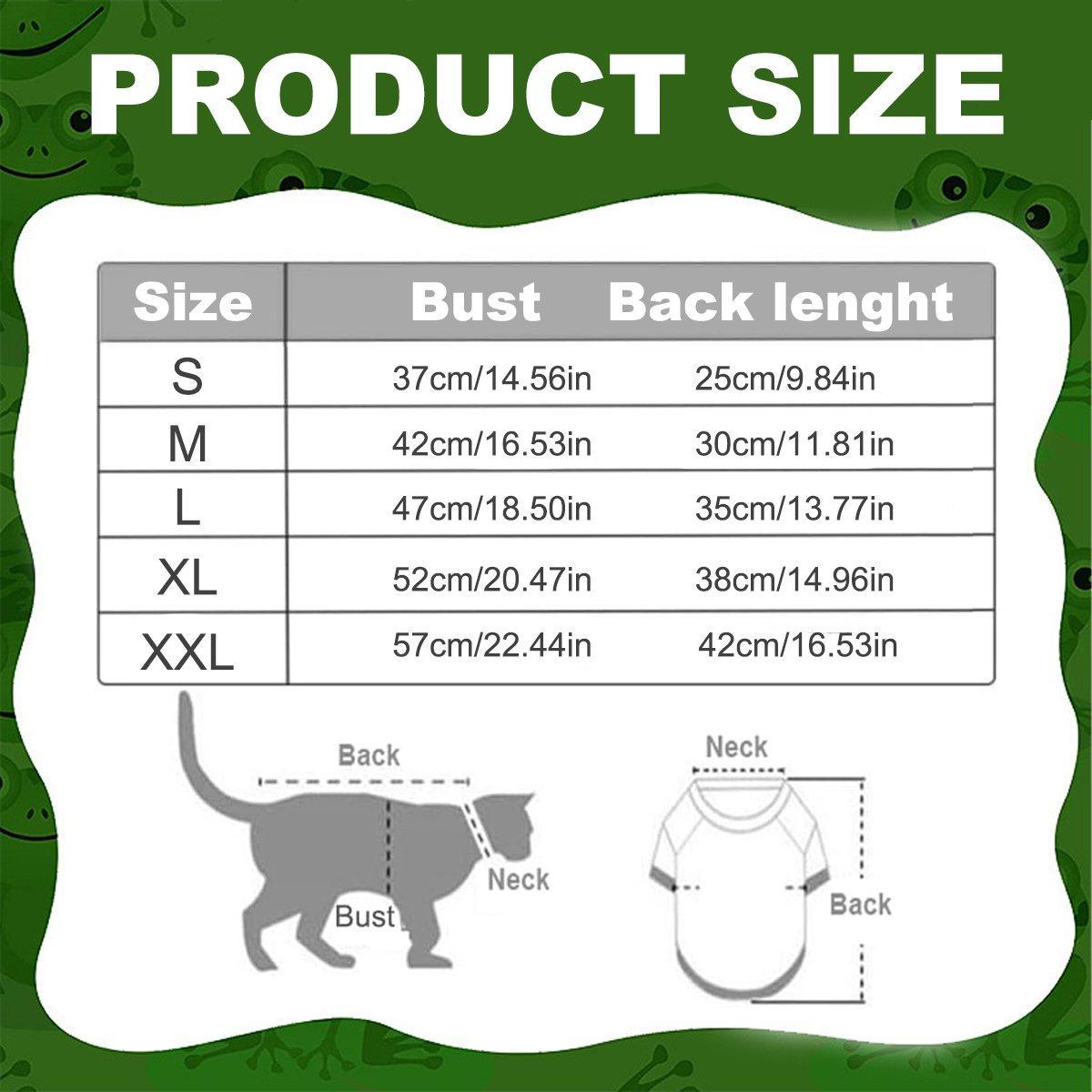 Warm Hooded Cartoon Frog Pet Clothes for Dogs and Cats Autumn Winter Vest - XL