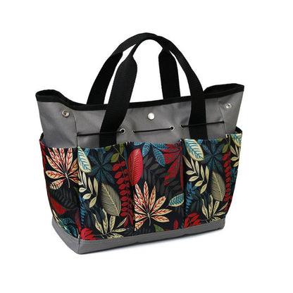 Portable Garden Kit Multifunctional Gardening Storage Bag with Pockets Outdoor