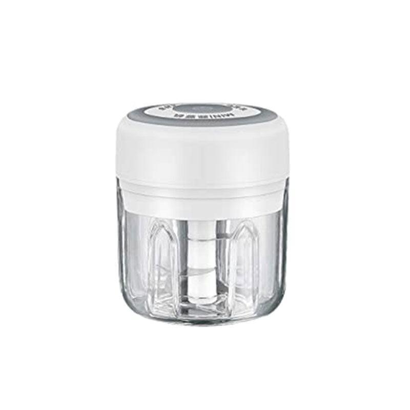 250Ml Usb Rechargeable Mini Food Garlic Grinder Electric Garlic Chopper Cordless - Pink