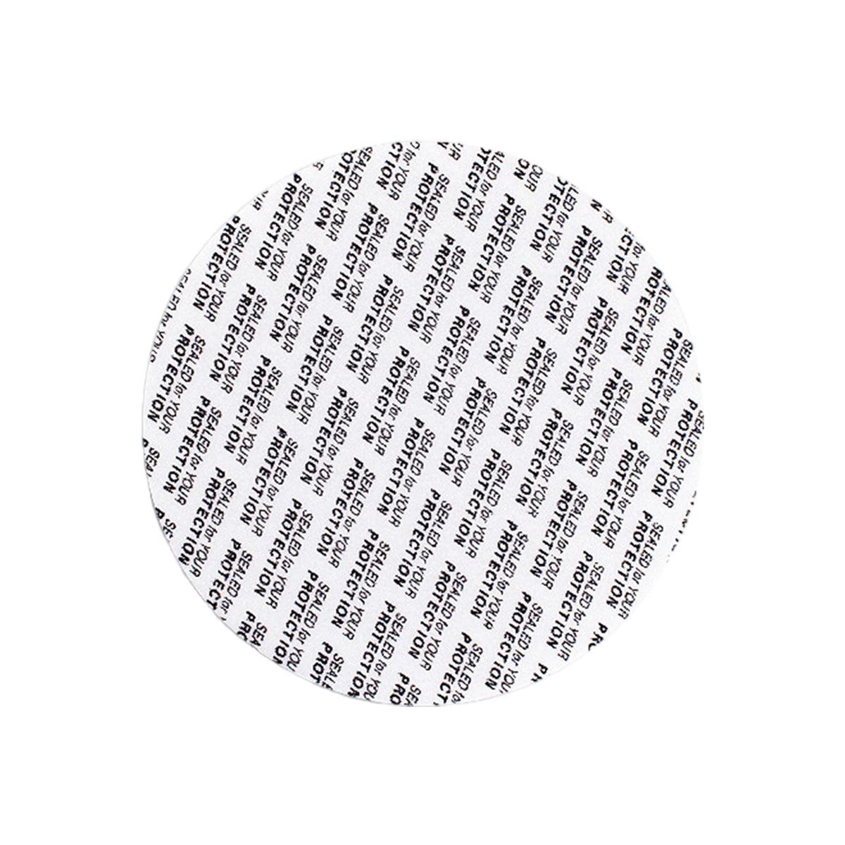 200pcs Pressure Sensitive Gasket Self Adhesive Bottle Cap Sealing Liner for Jars - 3.3cm