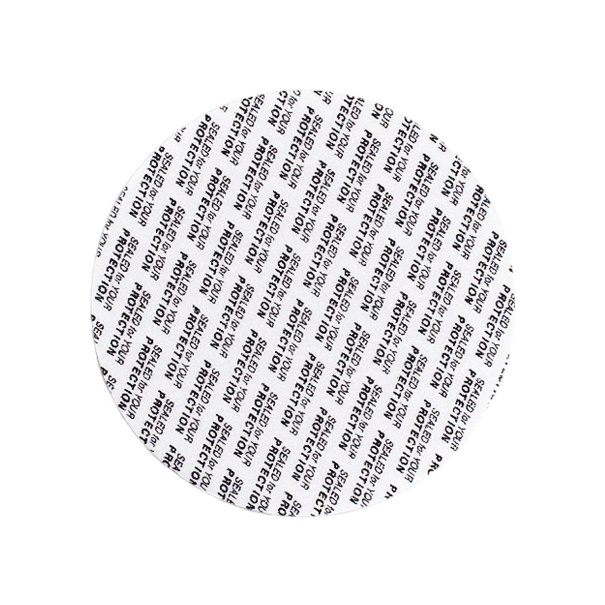 200pcs Pressure Sensitive Gasket Self Adhesive Bottle Cap Sealing Liner for Jars - 3.3cm