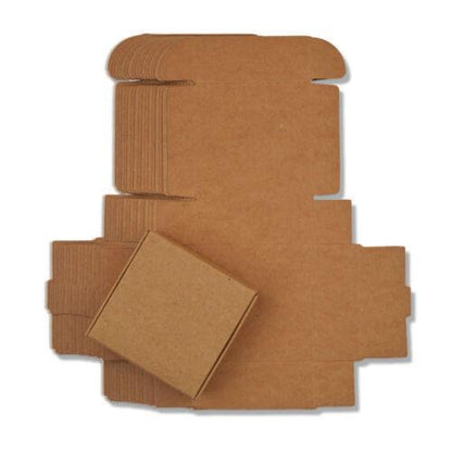 40x Paper Wedding Favour Boxes Party Favour Cookie Candy Soap Bomboniere boxes - White