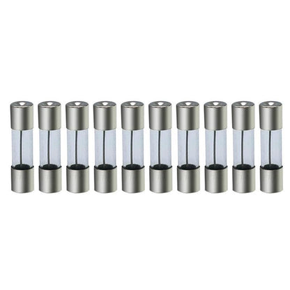20Pcs M205 Glass Fuse 5Mm X 20Mm Slow Blow 250V / Select From 0.5A To 10A  Amp - 20PCS F10A