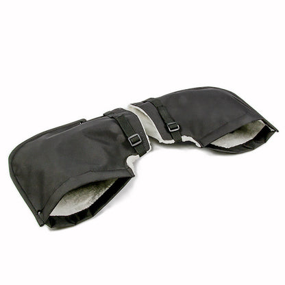 Motorcycle Handlebar Gloves Winter Windproof Riding Hand Covers Outdoor Warmer