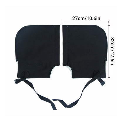 Motorcycle Handlebar Gloves Winter Windproof Riding Hand Covers Outdoor Warmer