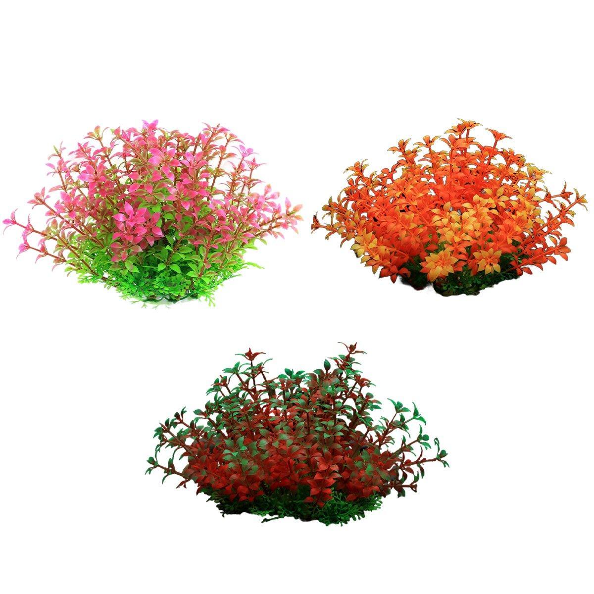 Artificial Water Grass Fish Tank Decoration Aquarium Landscape Simulation Plants - 05-3PCS