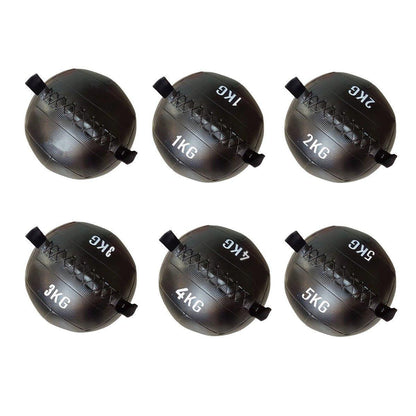 Non-Elastic Soft Squat Wall Ball for Solid Gravity and Balance Training Workouts - 2kg
