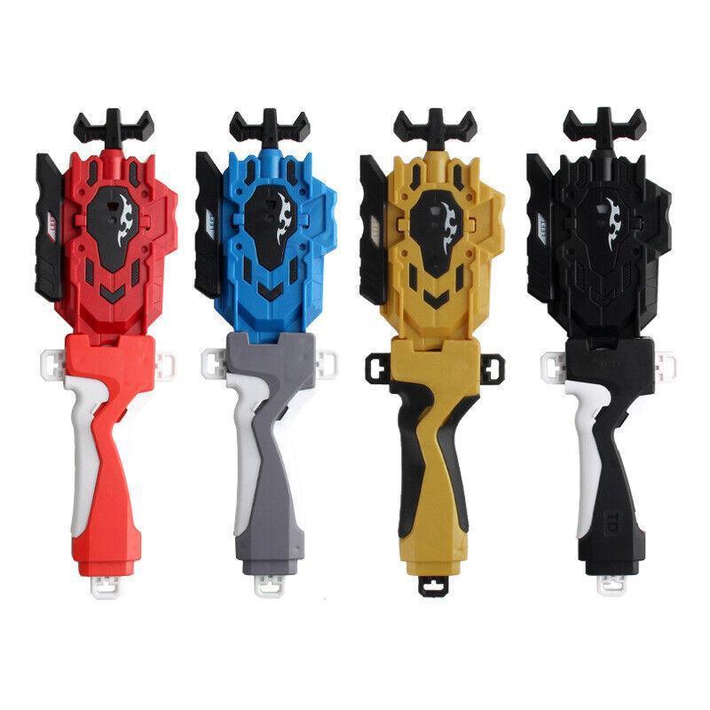 B-88 Beylauncher Beyblade String Launcher Ripper Red Blue Black - Black