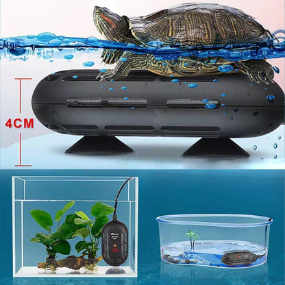Mini Submersible Aquarium Temperature Rod with Thermostat for Fish and Turtle Tanks - 75W