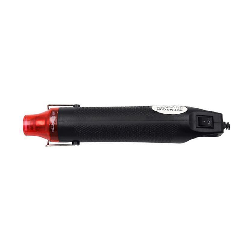 300W Electric Diy Heat Gun Hot Air Gun For Crafts Epoxy Resin Shrink Wrap Vinyl - Blue