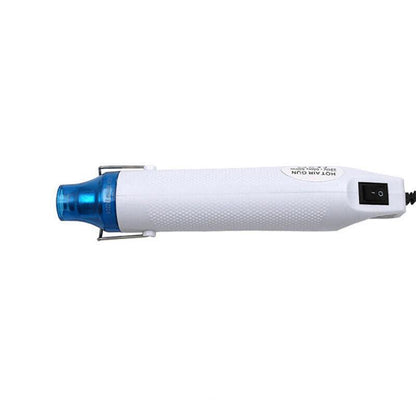 300W Electric Diy Heat Gun Hot Air Gun For Crafts Epoxy Resin Shrink Wrap Vinyl - Pink