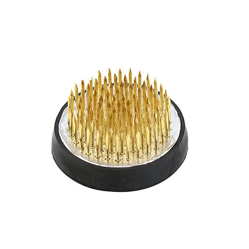 Round Flower Base Holder Spiky Frog Fixed Tool Floral Arrange For Ikebana Kenzan - 46mm