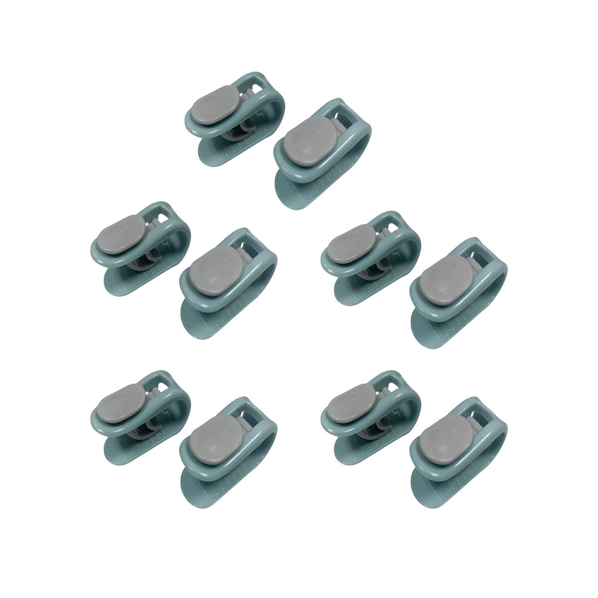 10/20pcs Quilt Retainer Cover Clips Invisible Needle-Free Thumb Buckle Bedding - Pink-10pcs