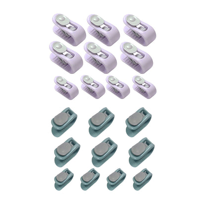 10/20pcs Quilt Retainer Cover Clips Invisible Needle-Free Thumb Buckle Bedding - Pink-10pcs