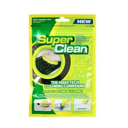 Dust Dirt Cleaning Super Clean Car Laptop Keyboard Home Cleaner - Yellow